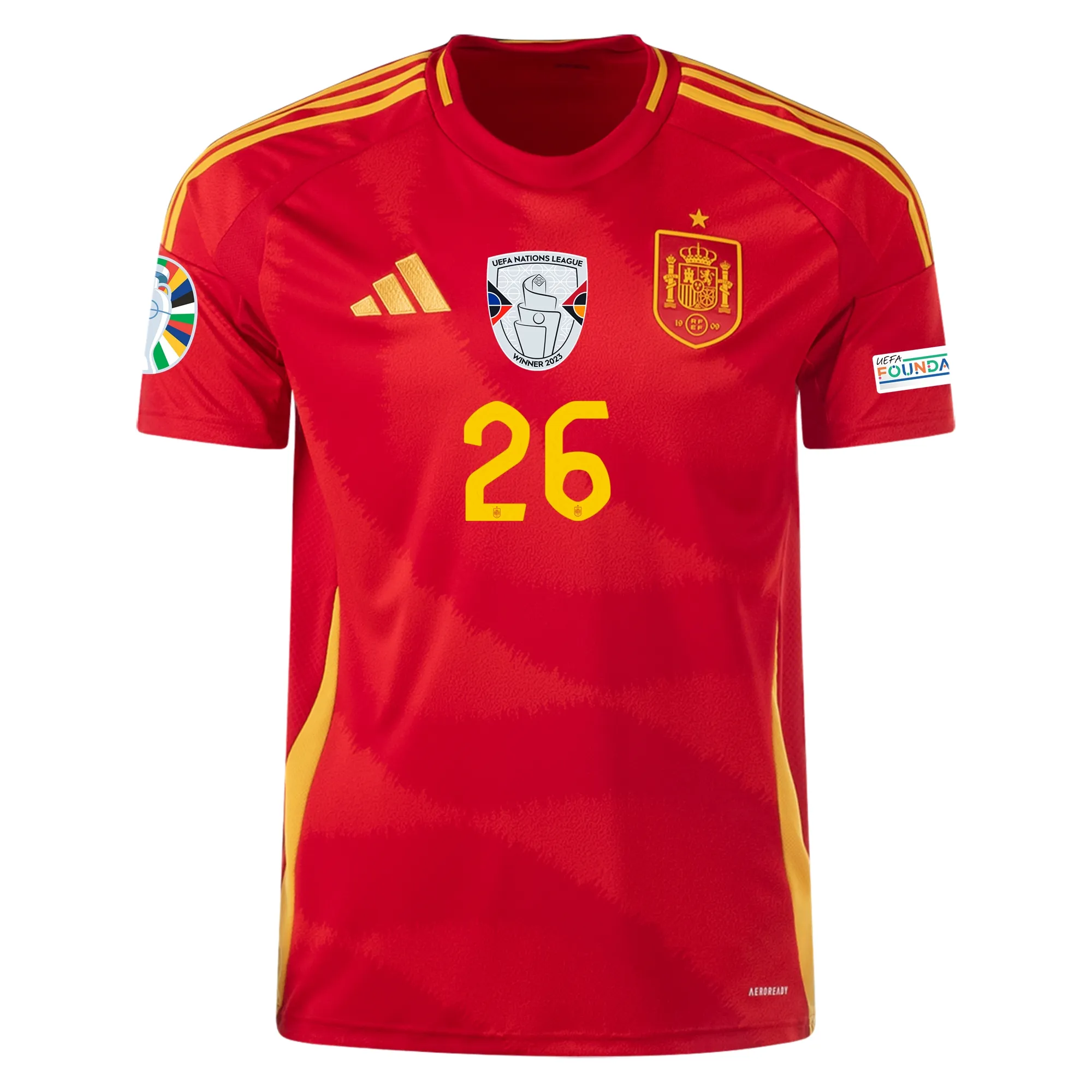 Pedri Spain 2024/25 Home Jersey - Image 2