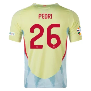 Pedri Spain 2024/25 Authentic Away Jersey