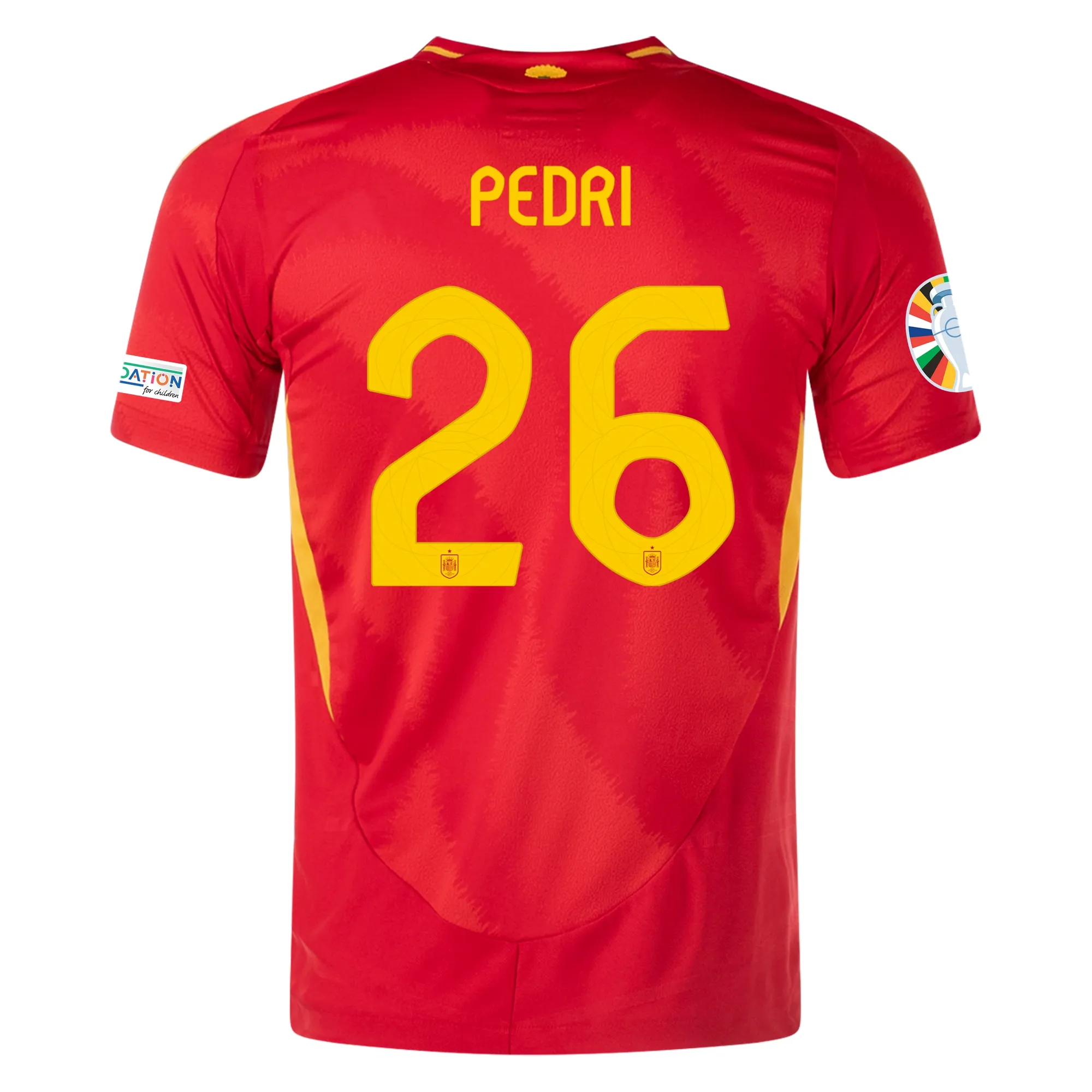 Pedri Spain 2024/25 Authentic Home Jersey