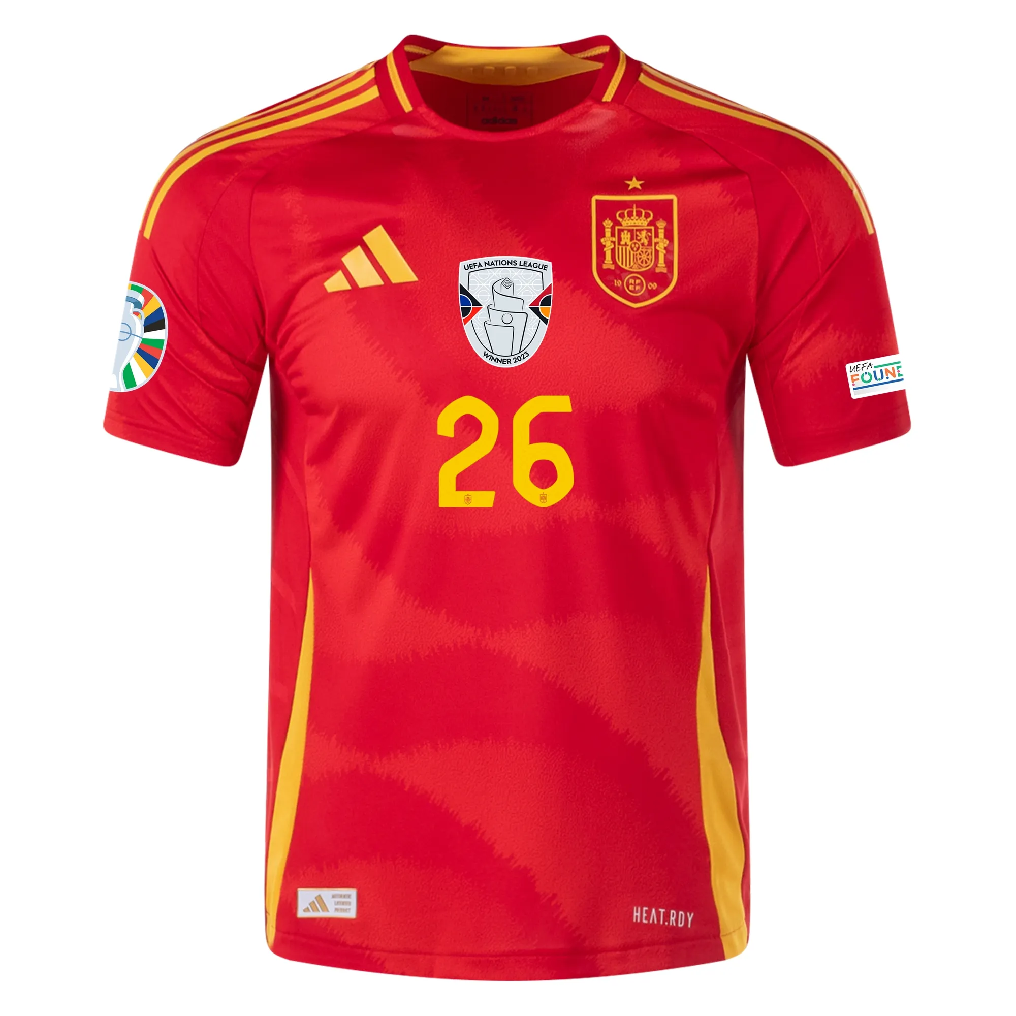 Pedri Spain 2024/25 Authentic Home Jersey - Image 2