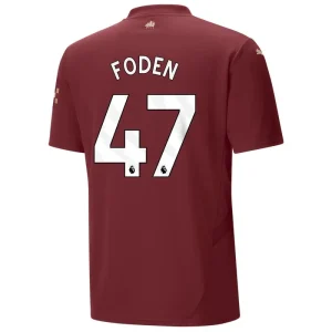 Phil Foden Manchester City 2024/25 Third Jersey