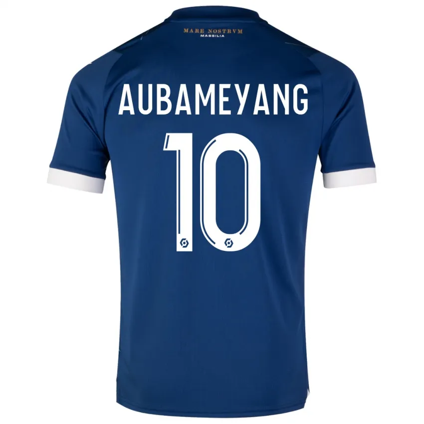 Pierre-Emerick Aubameyang Marseille 2023/24 Away Jersey