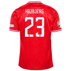 Pierre-Emile Højbjerg Denmark 2024/25 Home Jersey