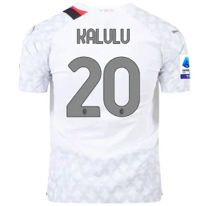 Pierre Kalulu AC Milan 23/24 Away Jersey