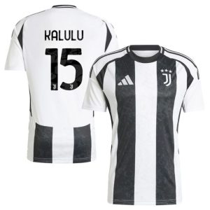 Pierre Kalulu Juventus 2024/25 Home Jersey