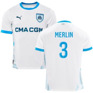 Quentin Merlin Marseille 2024/25 Home Jersey