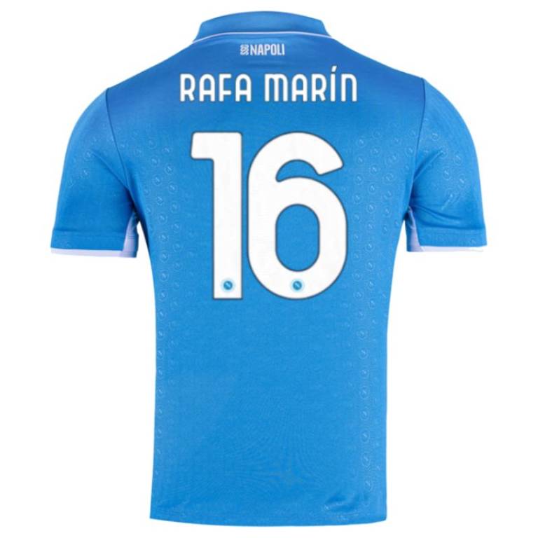Rafa Marín Napoli 2024/25 Authentic Home Jersey