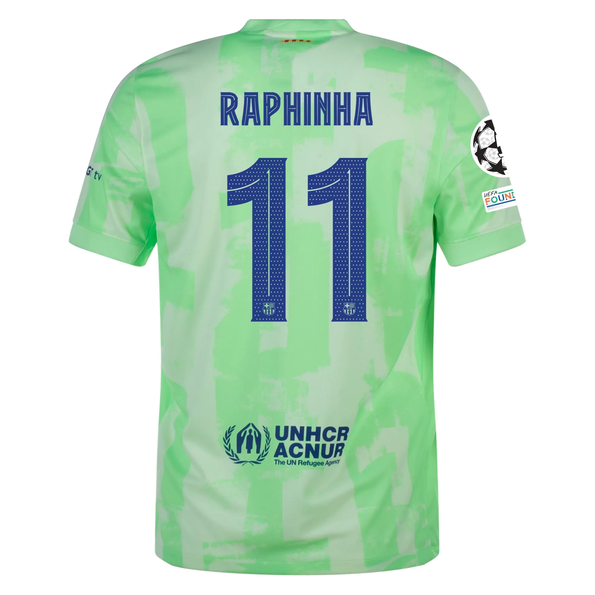 Raphinha Barcelona 2024/25 UCL Third Jersey