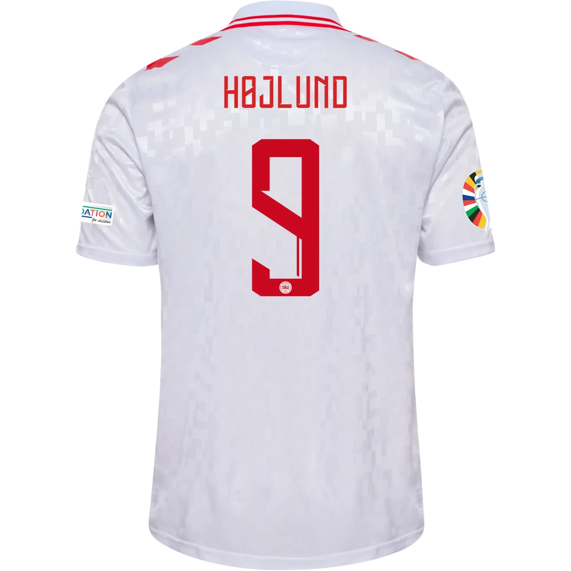 Rasmus Højlund Denmark 2024/25 Away Jersey