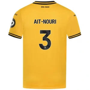 Rayan Aït-Nouri Wolverhampton 2024/25 Home Jersey