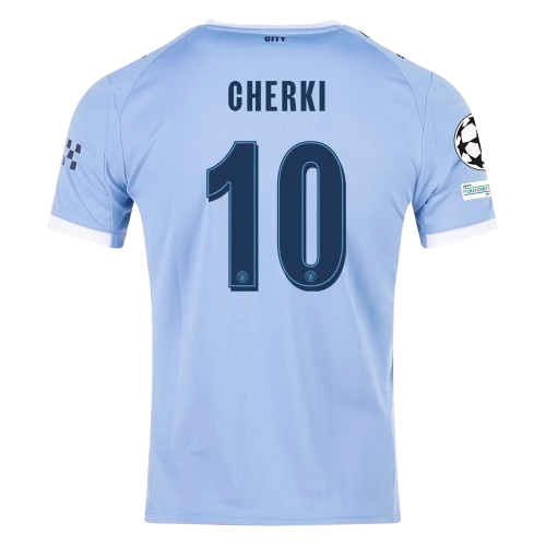 Rayan Cherki Manchester City 2025/26 UCL Home Jersey