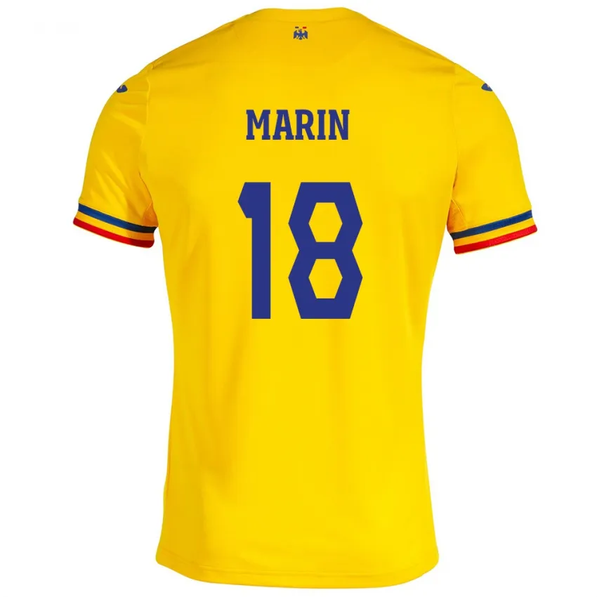 Răzvan Marin Romania 2024/25 Home Jersey