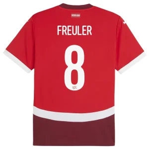 Remo Freuler Switzerland 2024/25 Home Jersey