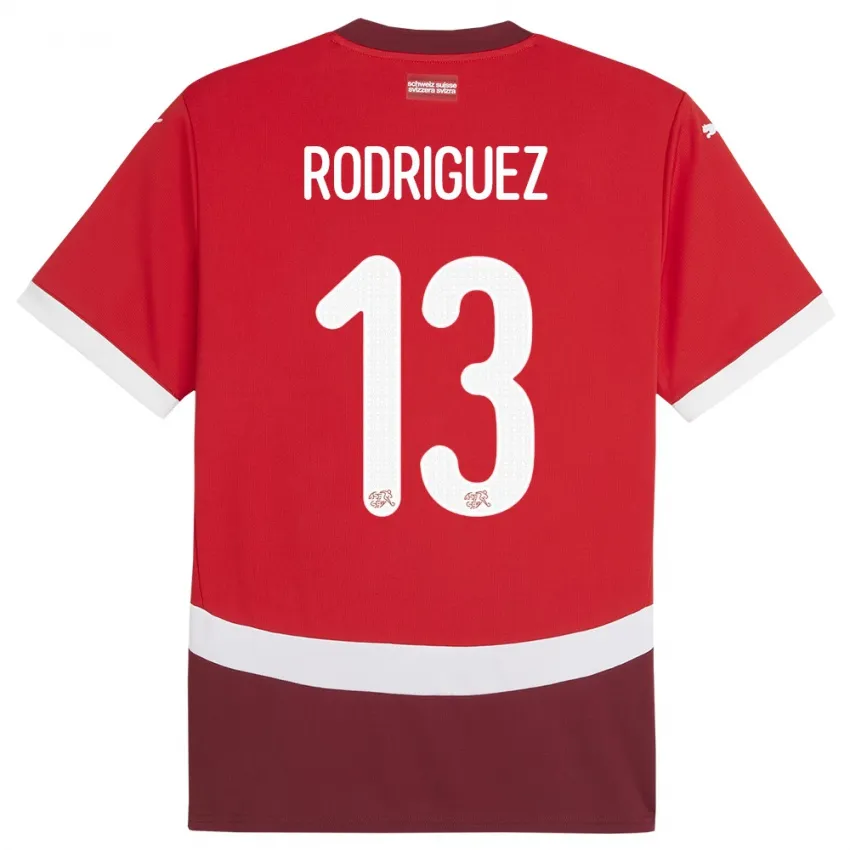 Ricardo Rodriguez Switzerland 2024/25 Home Jersey