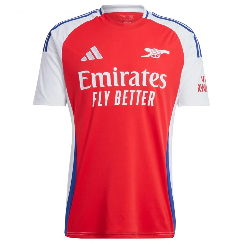 Riccardo Calafiori Arsenal 2024/25 Home Jersey - Image 2