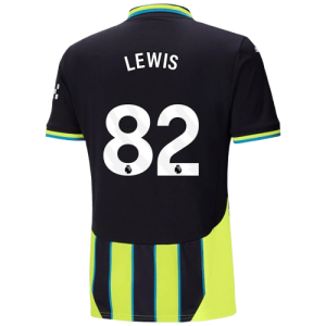 Rico Lewis Manchester City 2024/25 Away Jersey