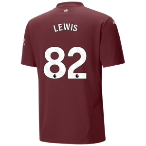 Rico Lewis Manchester City 2024/25 Third Jersey