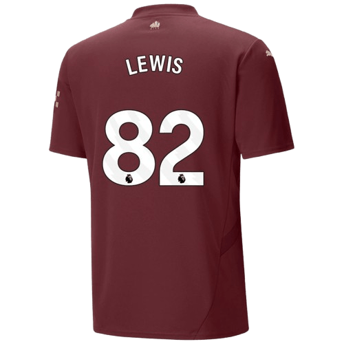 Rico Lewis Manchester City 2024/25 Third Jersey