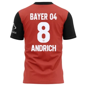 Robert Andrich Bayer Leverkusen 2024/25 Home Jersey
