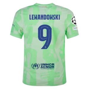 Robert Lewandowski Barcelona 2024/25 Authentic UCL Third Jersey