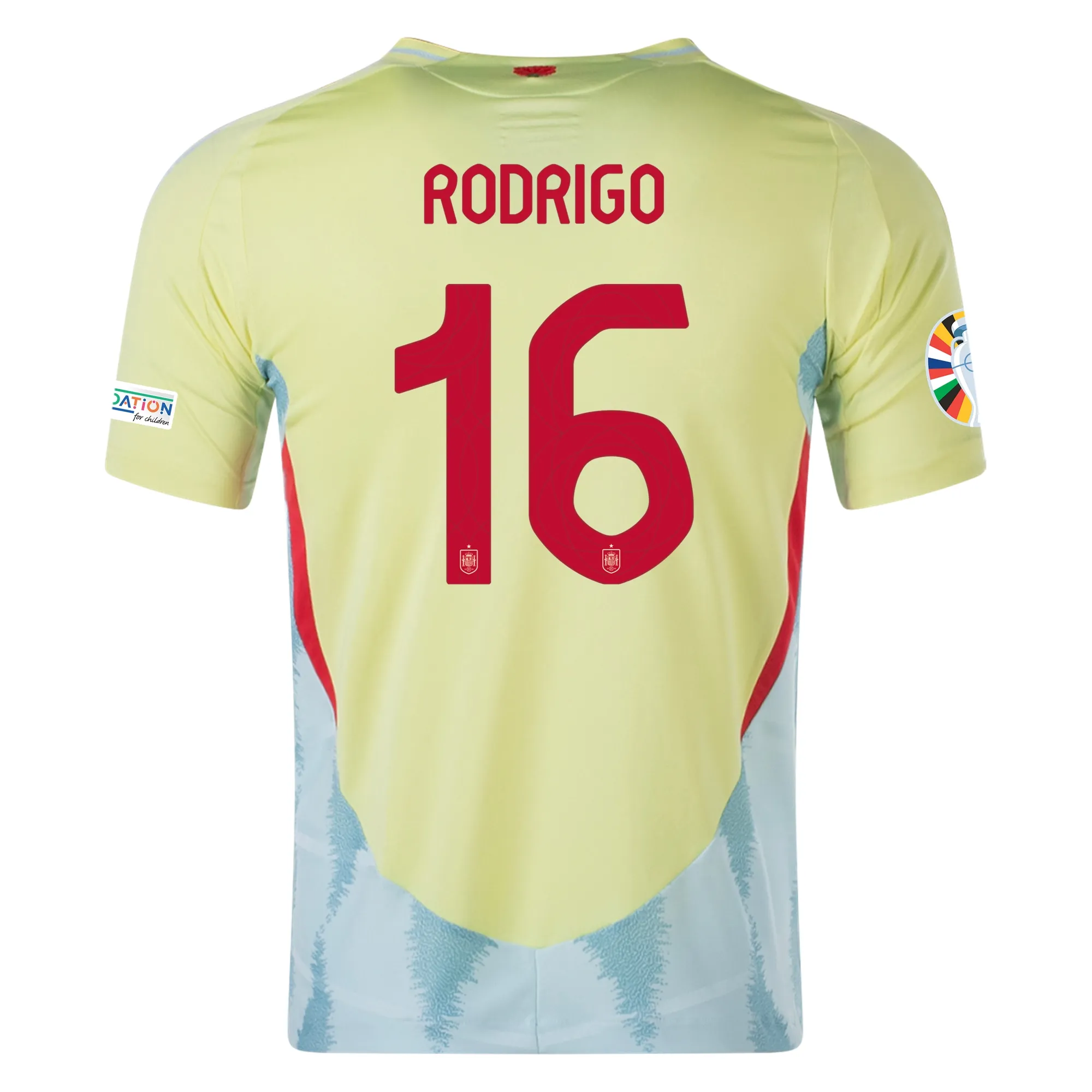 Rodrigo Spain 2024/25 Authentic Away Jersey