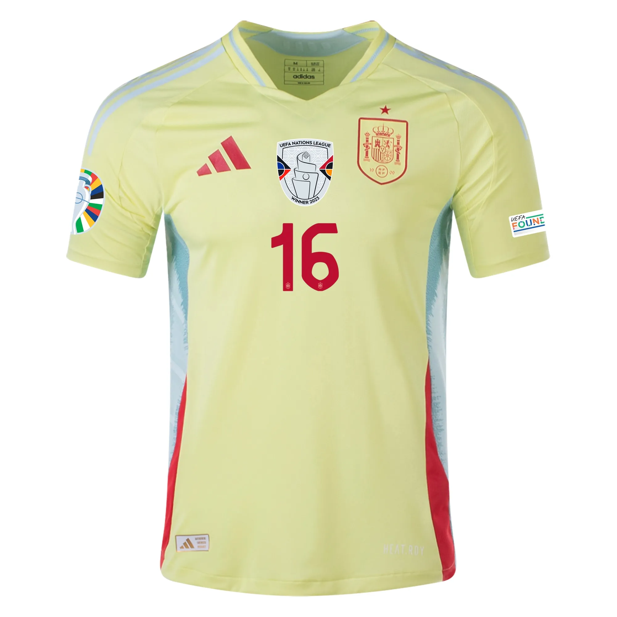 Rodrigo Spain 2024/25 Authentic Away Jersey - Image 2