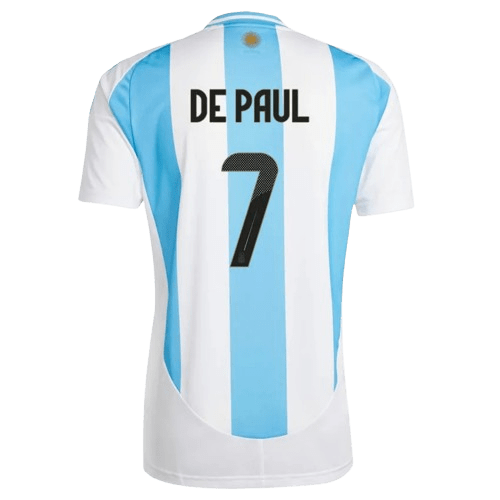 Rodrigo De Paul Argentina 2024/25 Home Jersey