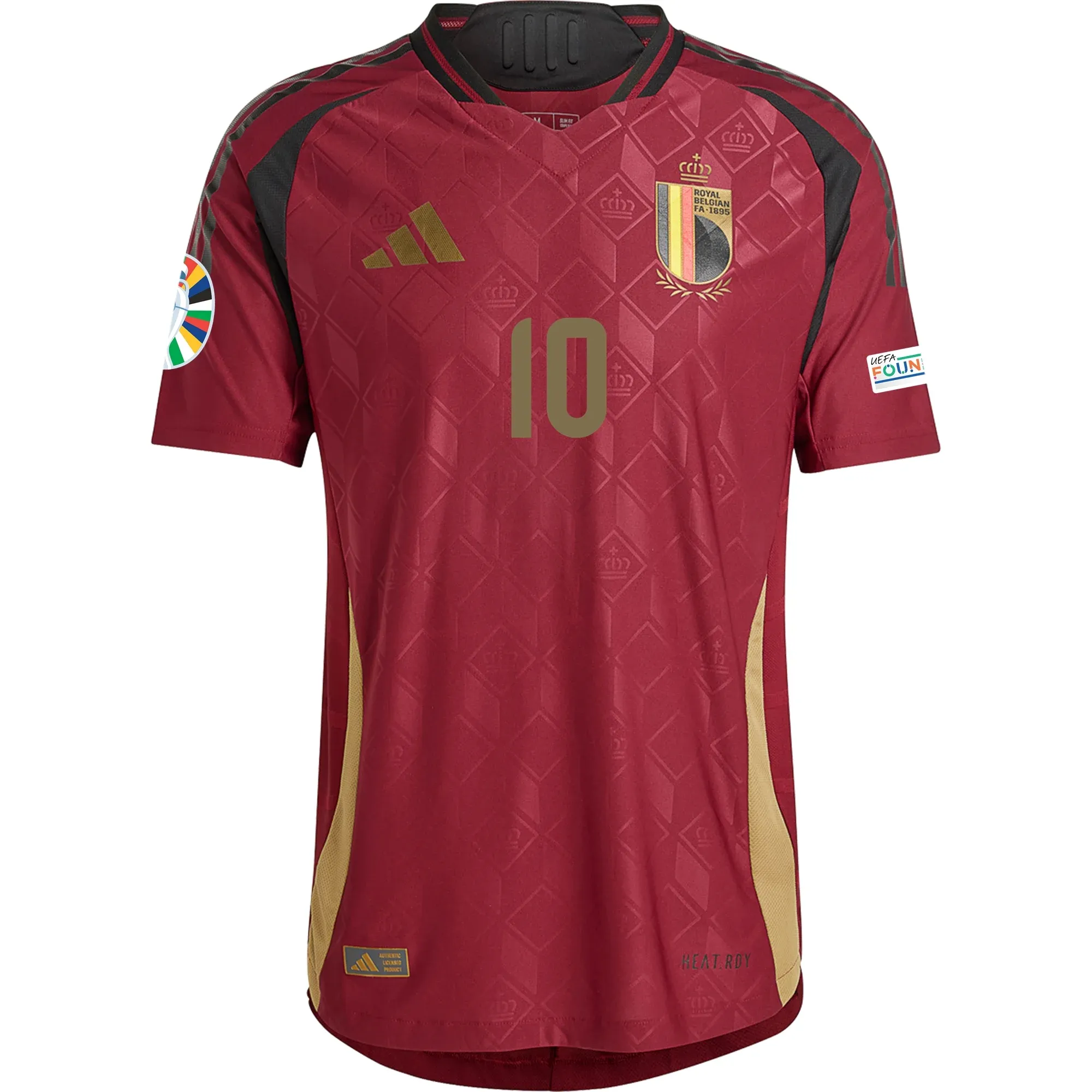 Romelu Lukaku Belgium 2024/25 Authentic Home Jersey - Image 2