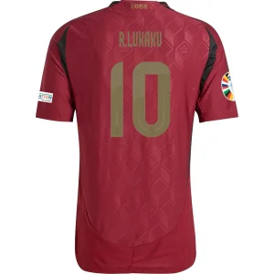 Romelu Lukaku Belgium 2024/25 Authentic Home Jersey