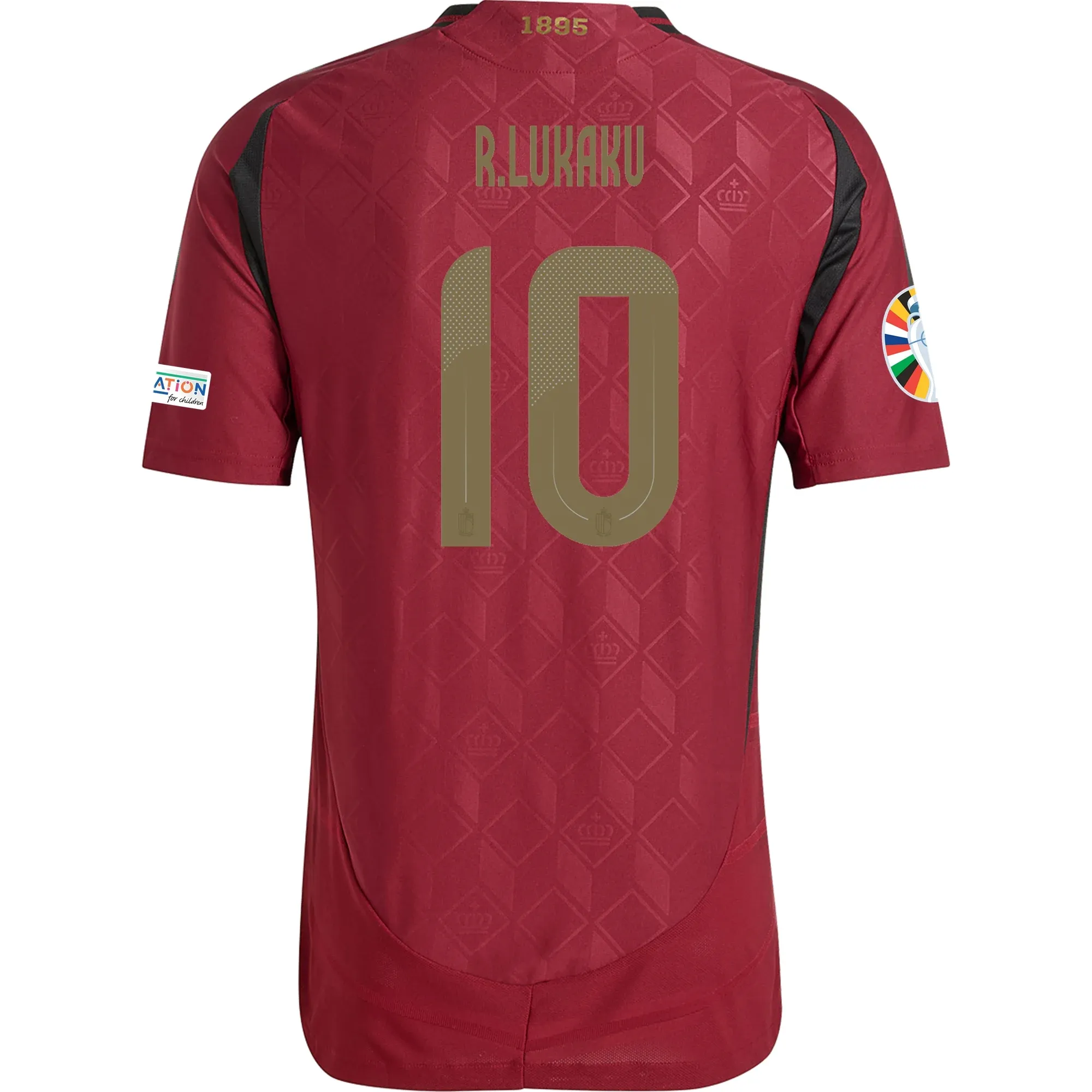 Romelu Lukaku Belgium 2024/25 Authentic Home Jersey