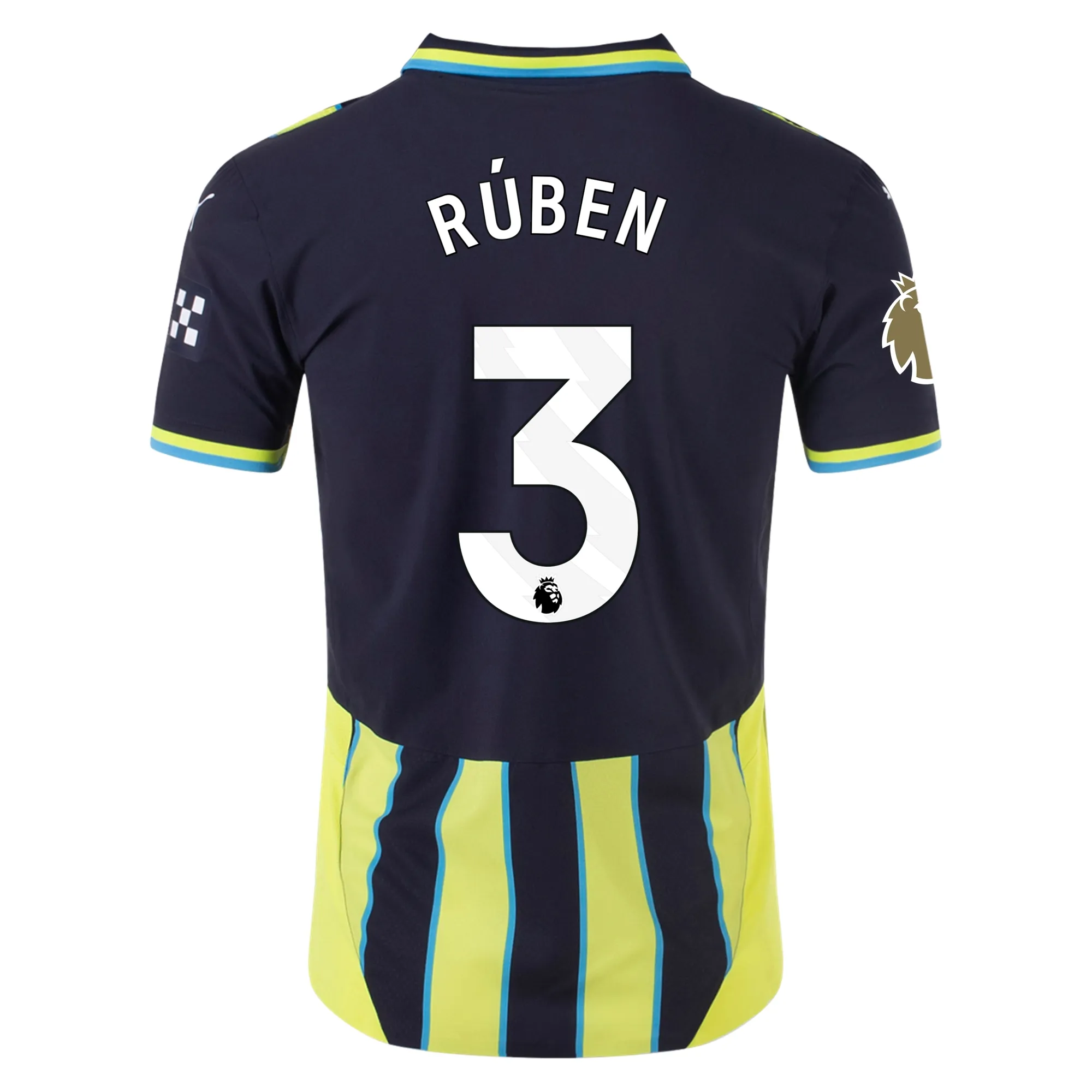 Rúben Dias Manchester City 2024/25 Authentic Away Jersey