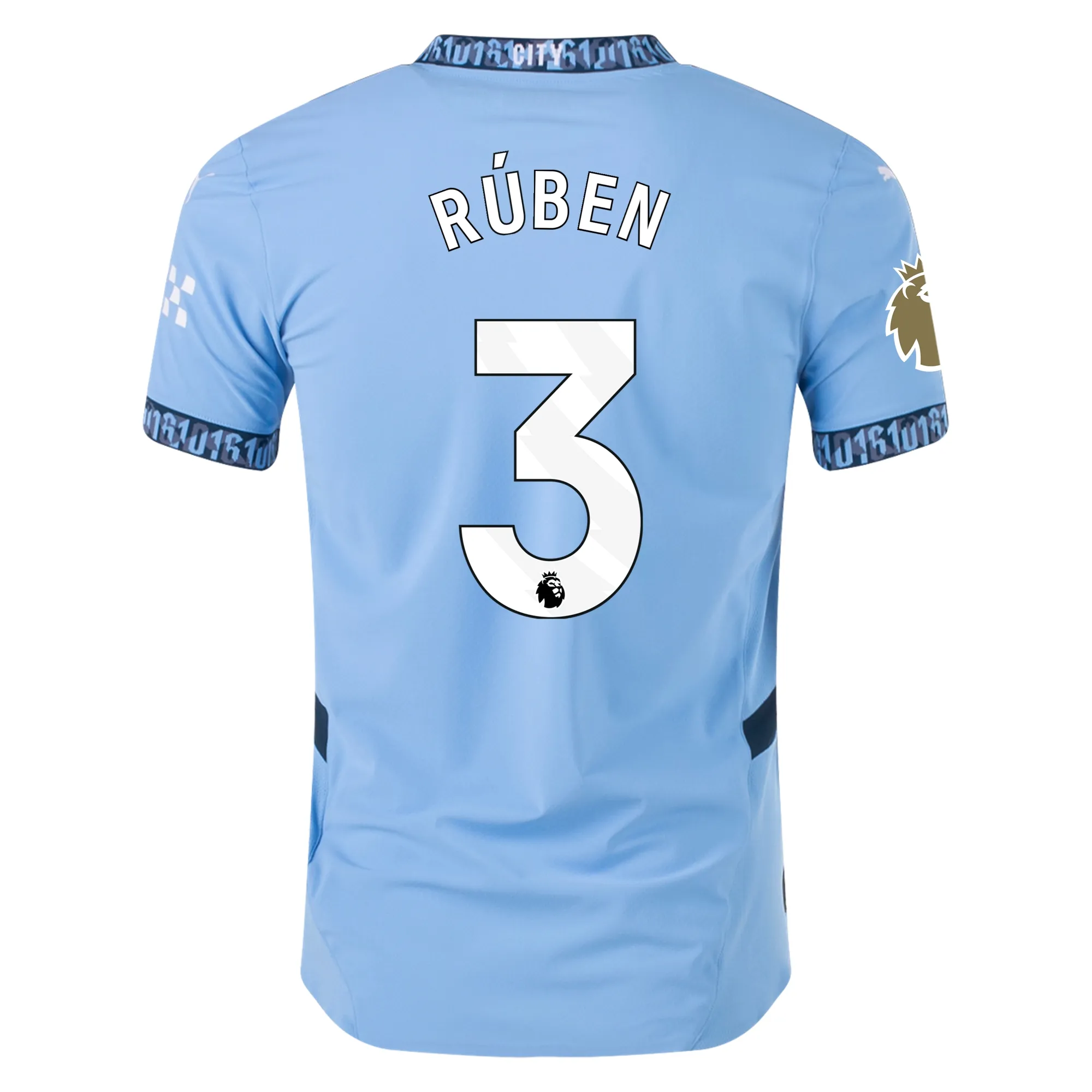 Rúben Dias Manchester City 2024/25 Authentic Home Jersey