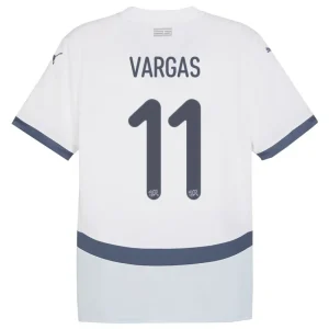 Ruben Vargas Switzerland 2024/25 Away Jersey