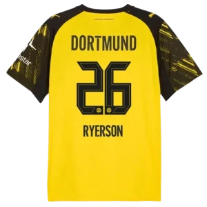 Julian Ryerson Borussia Dortmund 2025/26 Home Jersey