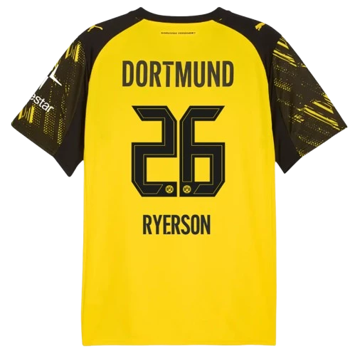 Julian Ryerson Borussia Dortmund 2025/26 Home Jersey