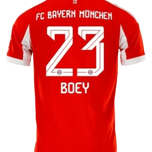 Sacha Boey Bayern Munich 2025/26 Home Jersey