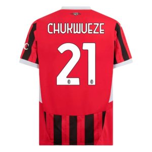 Samuel Chukwueze AC Milan 2024/25 Home Jersey