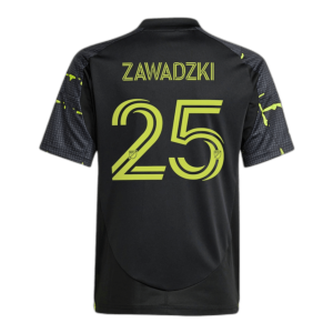 Sean Zawadzki Columbus Crew 2025 Away Jersey