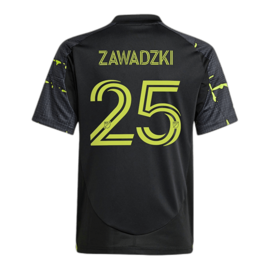 Sean Zawadzki Columbus Crew 2025 Away Jersey