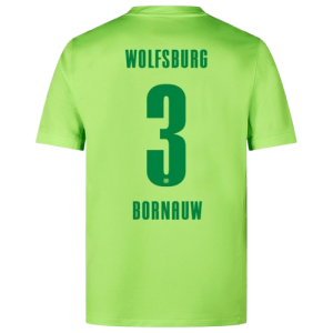 Sebastiaan Bornauw Wolfsburg 2024/25 Home Jersey
