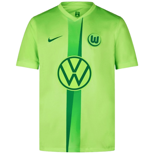 Sebastiaan Bornauw Wolfsburg 2024/25 Home Jersey - Image 2