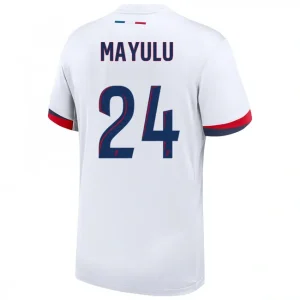 Senny Mayulu PSG 2024/25 Away Jersey