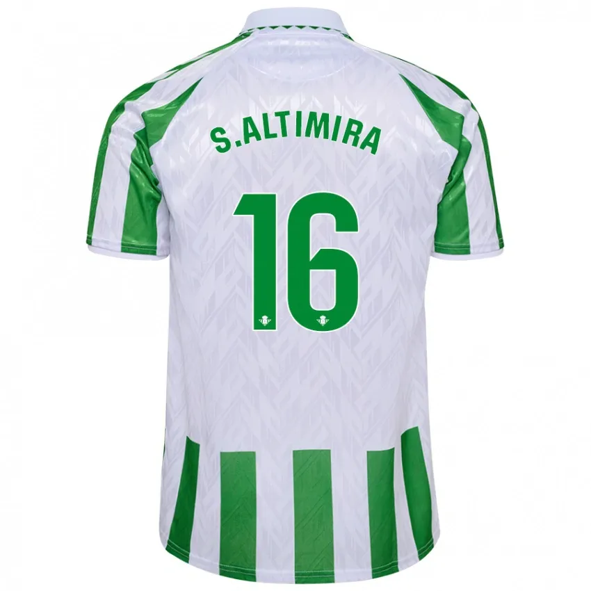 Sergi Altimira Real Betis 2024/25 Home Jersey
