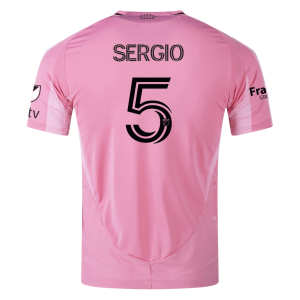 Sergio Busquets Inter Miami CF 2025 Authentic Home Jersey