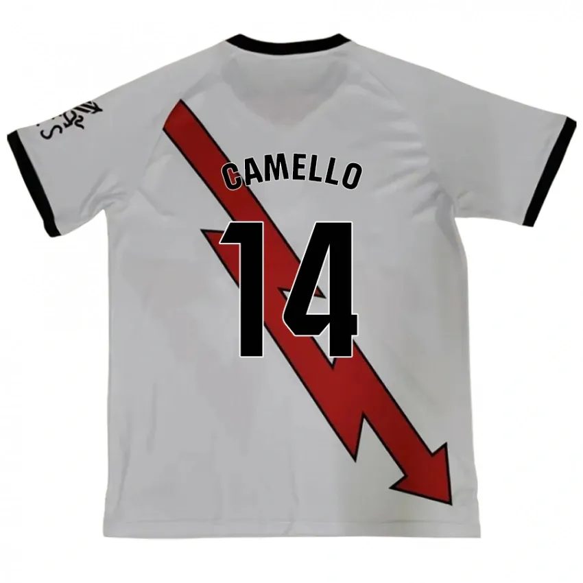 Sergio Camello Rayo Vallecano 2024/25 Home Jersey