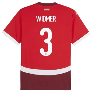 Silvan Widmer Switzerland 2024/25 Home Jersey