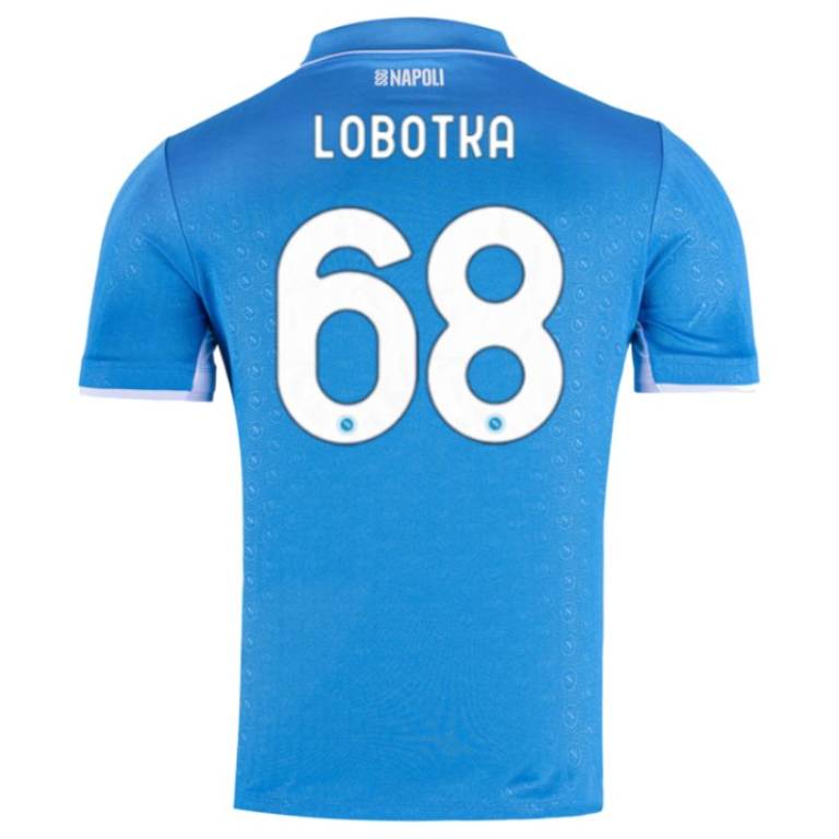 Stanislav Lobotka Napoli 2024/25 Authentic Home Jersey