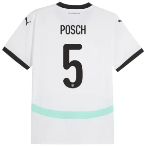 Stefan Posch Austria 2024/25 Away Jersey