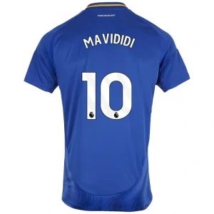 Stephy Mavididi Leicester City 2024/25 Home Jersey