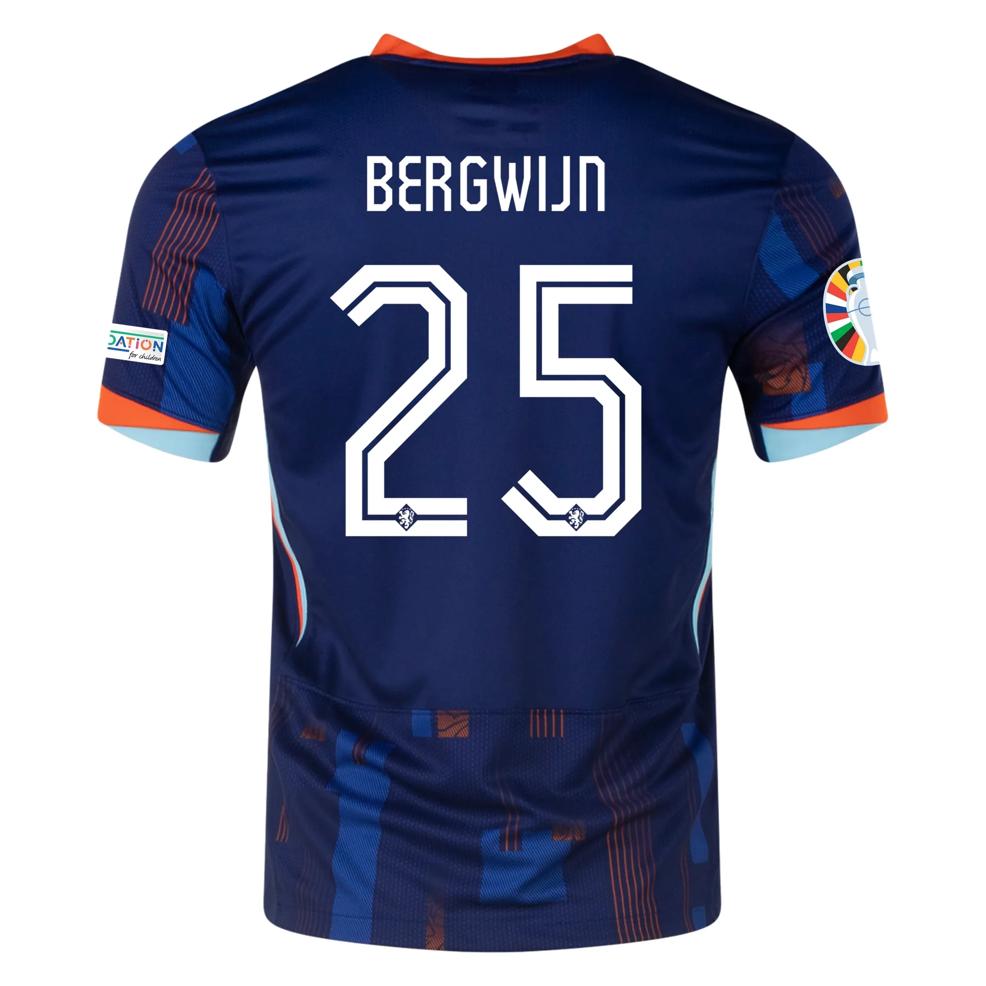 Steven Bergwijn Netherlands 2024/25 Away Jersey